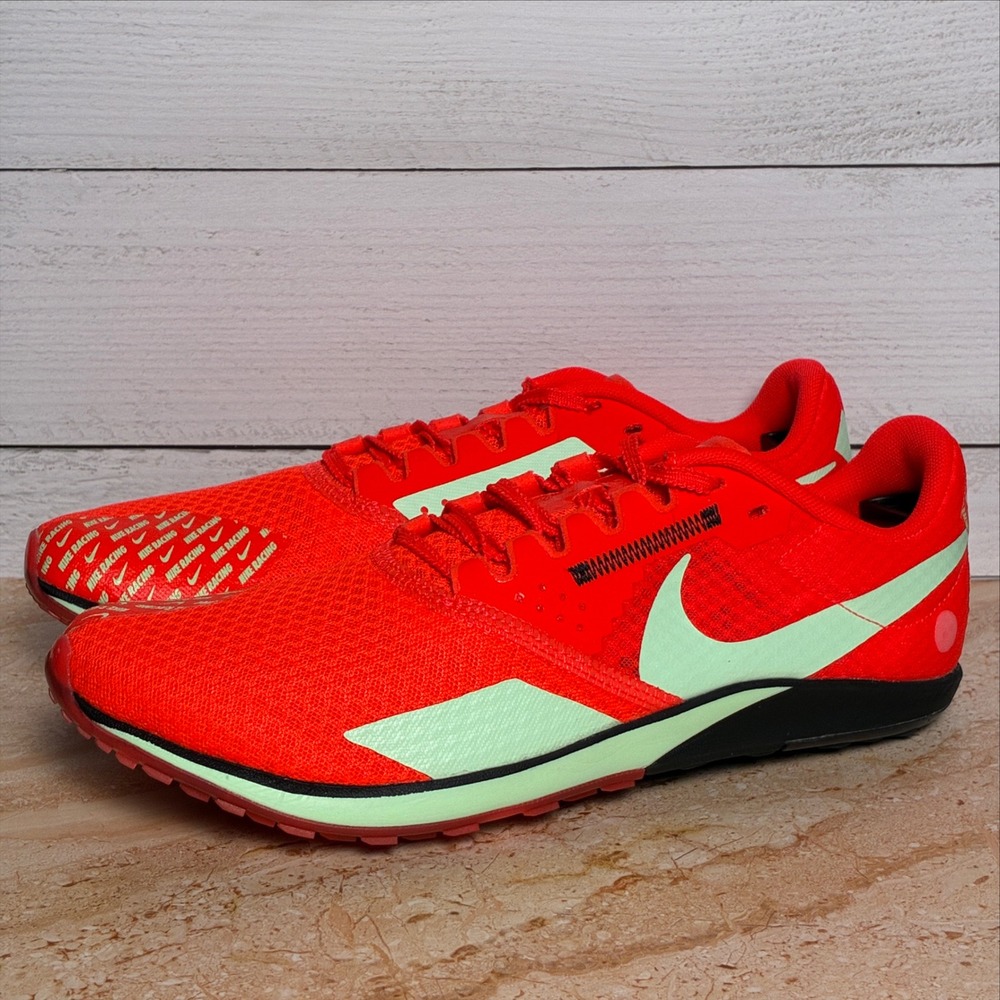 Nike Rival Waffle 6 Red Mint Green Cross Country Racing Shoes Brand New Mens 7.5